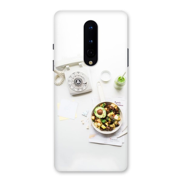 Morning Breakfast Back Case for OnePlus 8