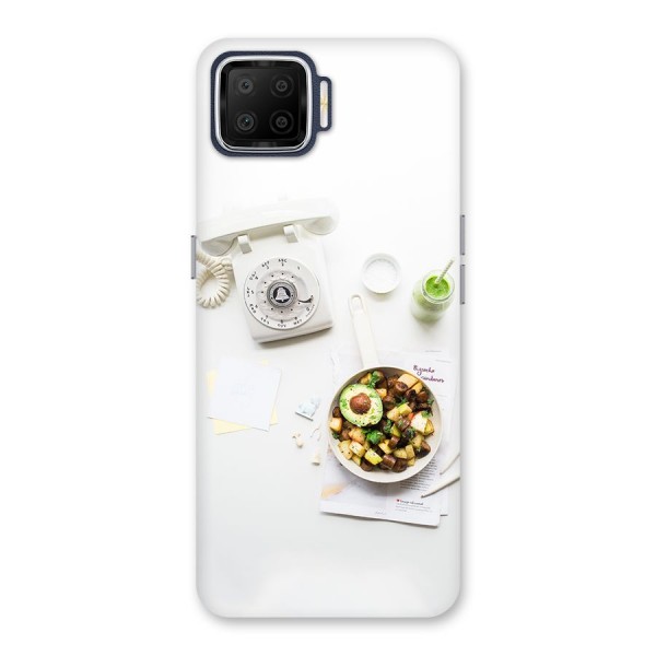 Morning Breakfast Back Case for Oppo F17