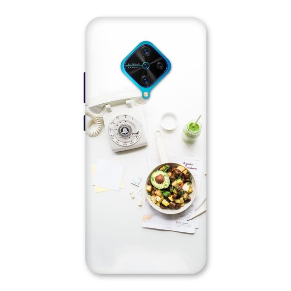 Morning Breakfast Back Case for Vivo S1 Pro