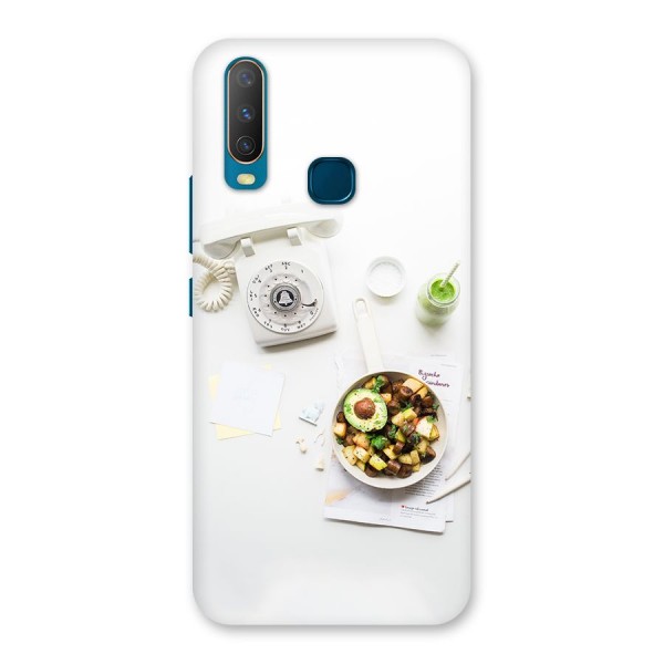 Morning Breakfast Back Case for Vivo U10