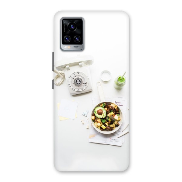 Morning Breakfast Back Case for Vivo V20 Pro