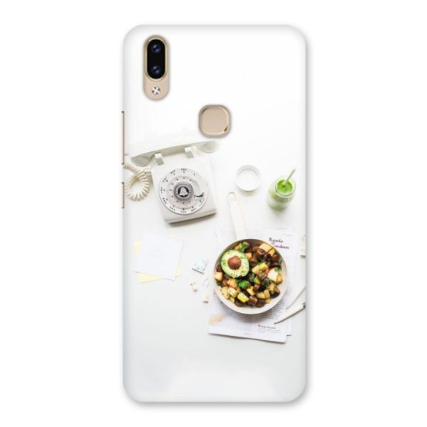 Morning Breakfast Back Case for Vivo V9