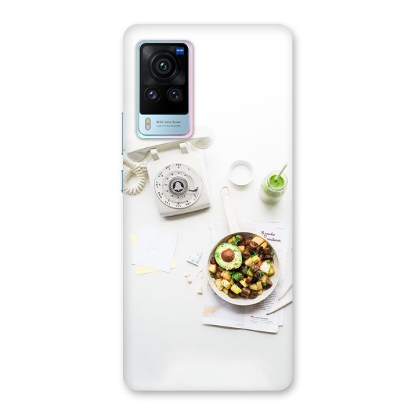 Morning Breakfast Back Case for Vivo X60 Pro