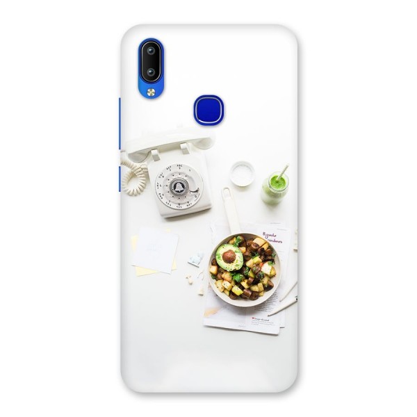 Morning Breakfast Back Case for Vivo Y91