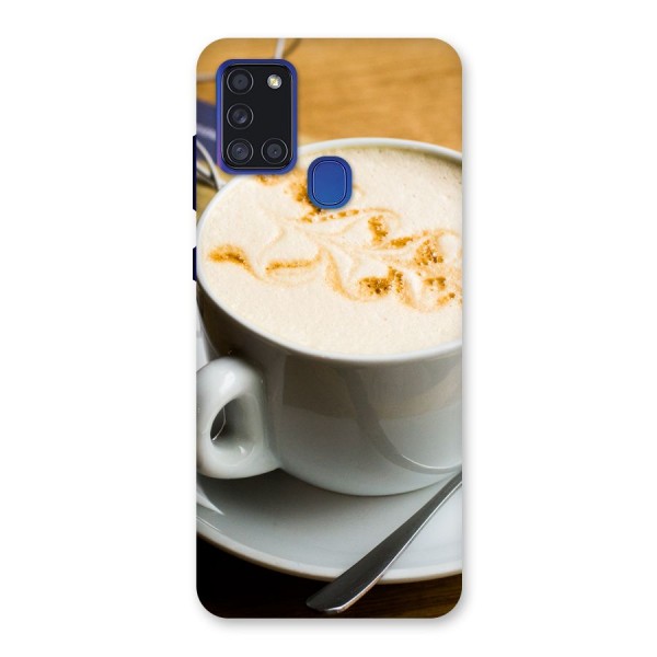 Morning Coffee Back Case for Galaxy A21s