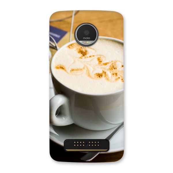 Morning Coffee Back Case for Moto Z Play