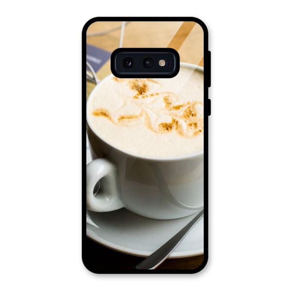 Morning Coffee Glass Back Case for Galaxy S10e