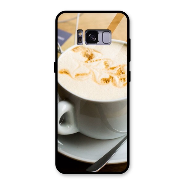 Morning Coffee Glass Back Case for Galaxy S8