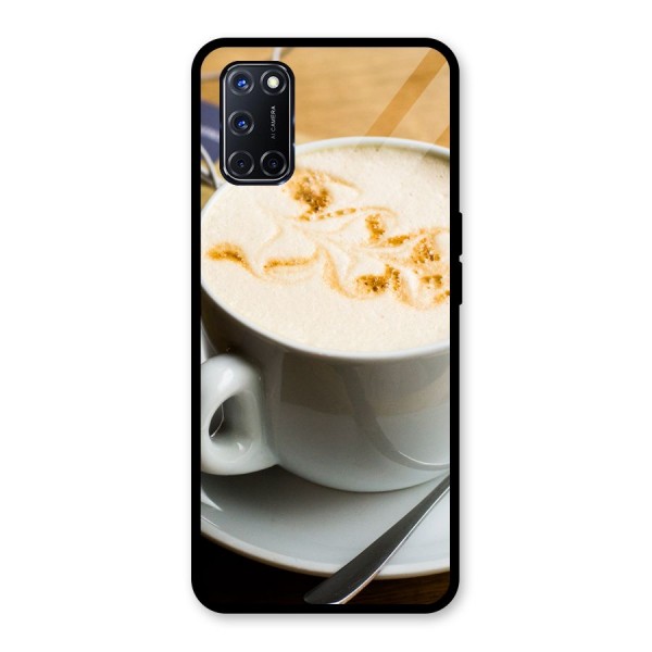 Morning Coffee Glass Back Case for Oppo A52