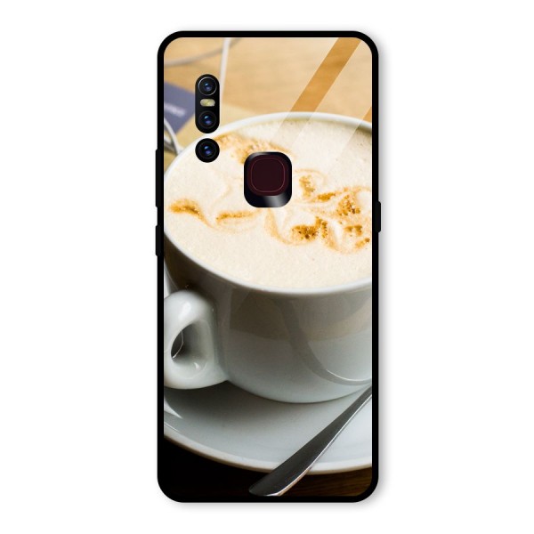 Morning Coffee Glass Back Case for Vivo V15