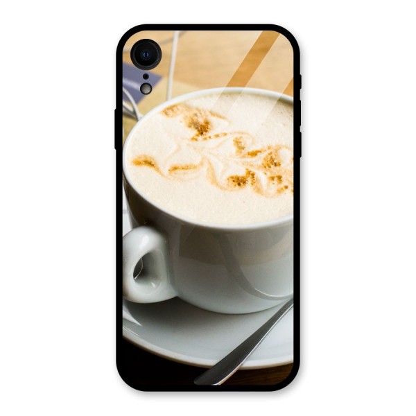 Morning Coffee Glass Back Case for XR