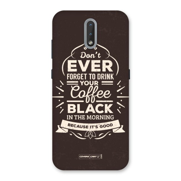 Morning Coffee Love Back Case for Nokia 2.3