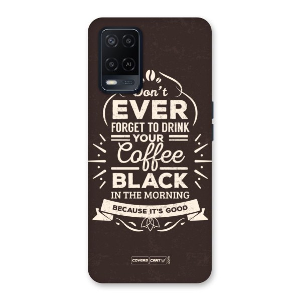 Morning Coffee Love Back Case for Oppo A54