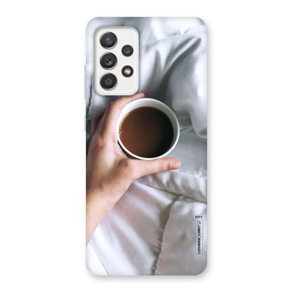 Morning Mocha Back Case for Galaxy A52