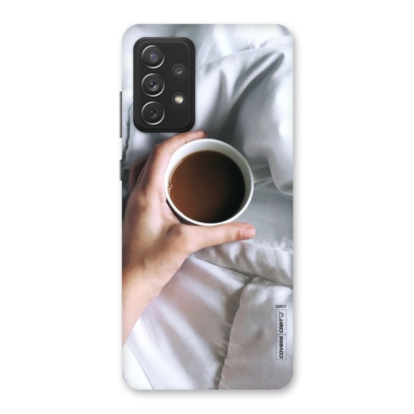 Morning Mocha Back Case for Galaxy A72