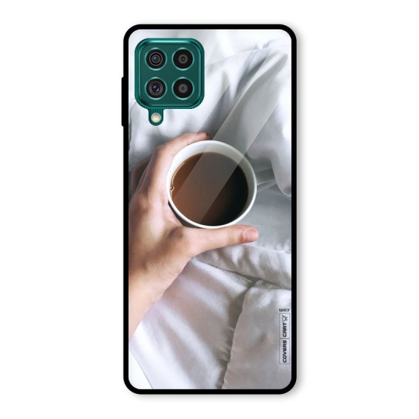 Morning Mocha Glass Back Case for Galaxy F62