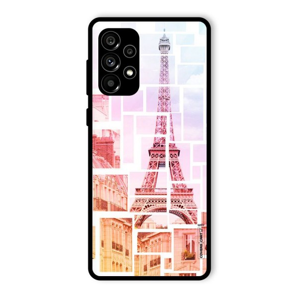 Mosiac City Glass Back Case for Galaxy A73 5G