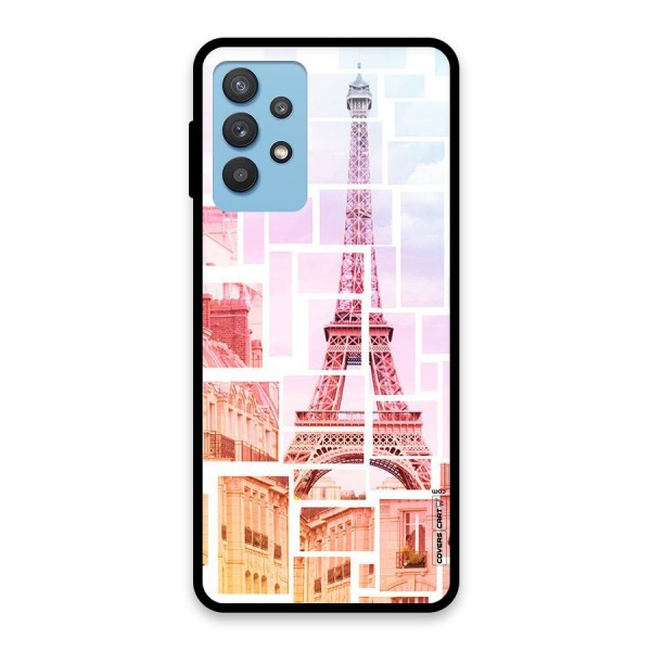 Mosiac City Glass Back Case for Galaxy M32 5G