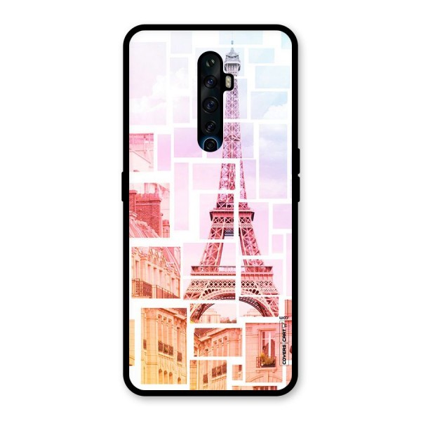 Mosiac City Glass Back Case for Oppo Reno2 Z