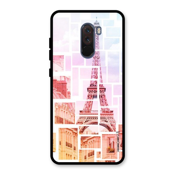 Mosiac City Glass Back Case for Poco F1