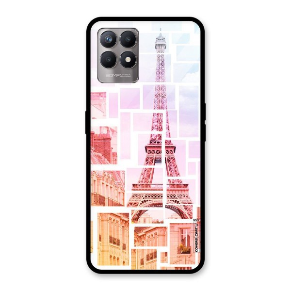 Mosiac City Glass Back Case for Realme 8i