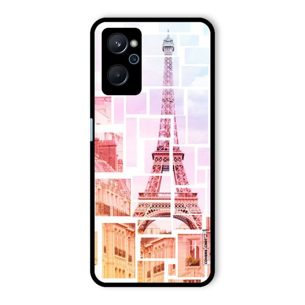 Mosiac City Glass Back Case for Realme 9i