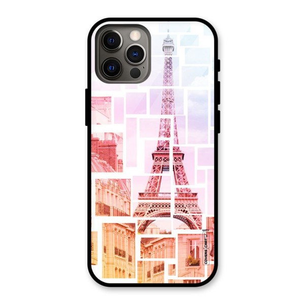 Mosiac City Glass Back Case for iPhone 12 Pro