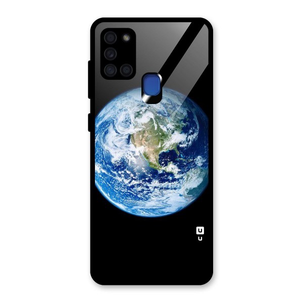 Mother Earth Glass Back Case for Galaxy A21s