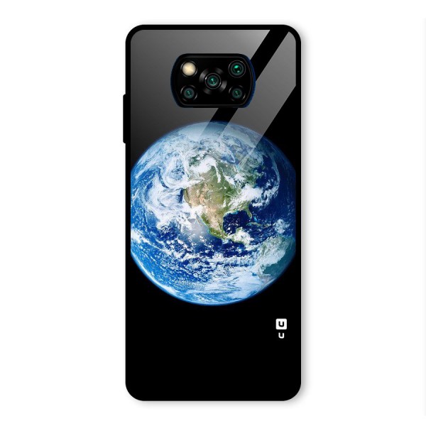 Mother Earth Glass Back Case for Poco X3 Pro