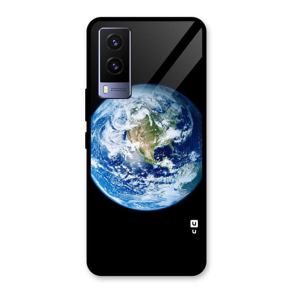 Mother Earth Glass Back Case for Vivo V21e 5G