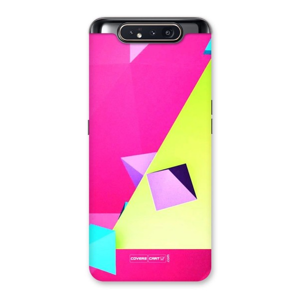 Motion Triangles Back Case for Galaxy A80