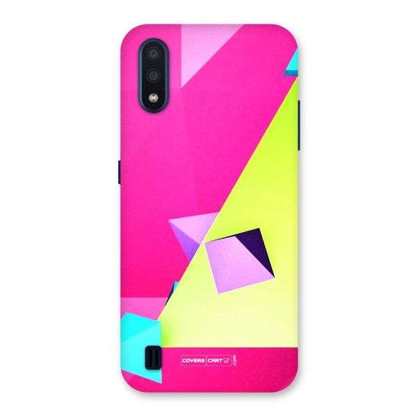 Motion Triangles Back Case for Galaxy M01