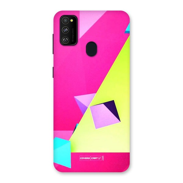 Motion Triangles Back Case for Galaxy M21