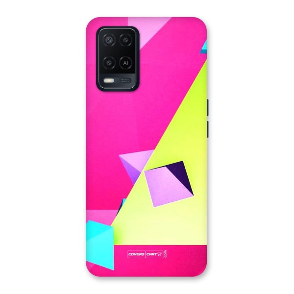 Motion Triangles Back Case for Oppo A54