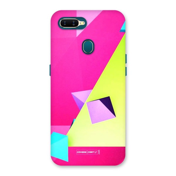 Motion Triangles Back Case for Oppo A7