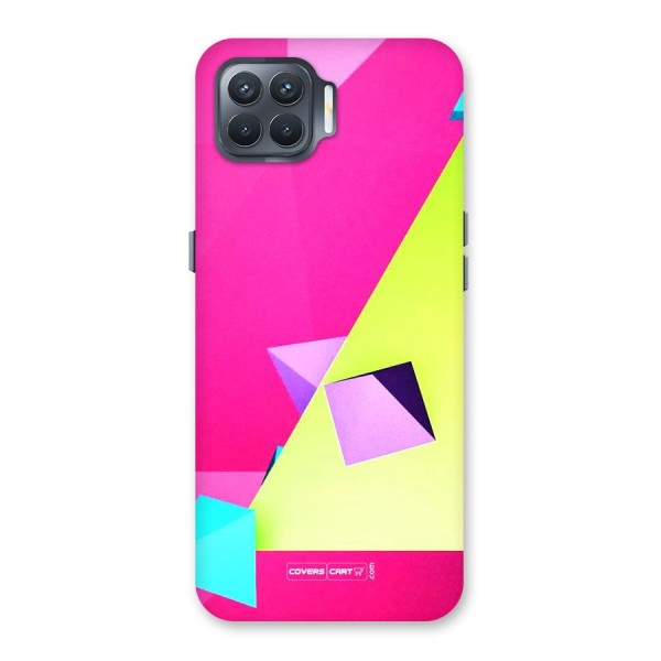 Motion Triangles Back Case for Oppo F17 Pro