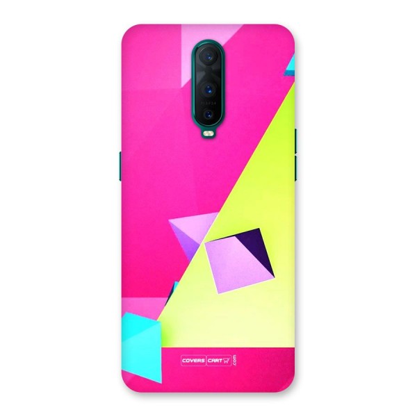 Motion Triangles Back Case for Oppo R17 Pro