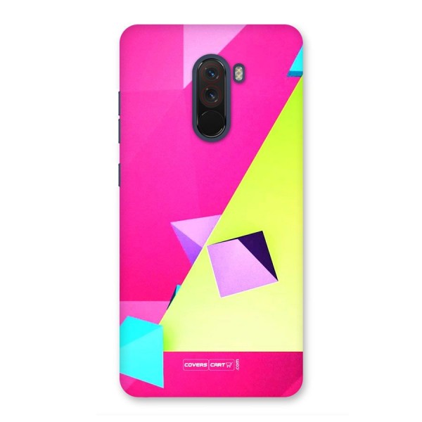 Motion Triangles Back Case for Poco F1