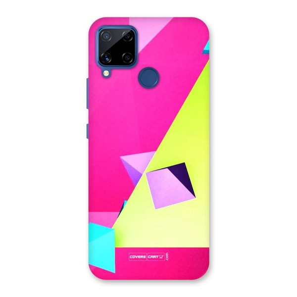 Motion Triangles Back Case for Realme C12