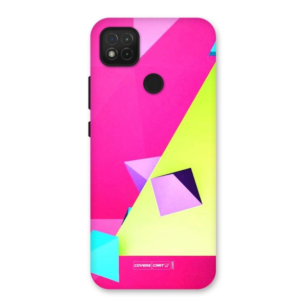 Motion Triangles Back Case for Redmi 9C