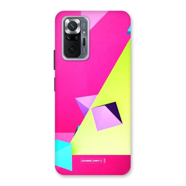 Motion Triangles Back Case for Redmi Note 10 Pro