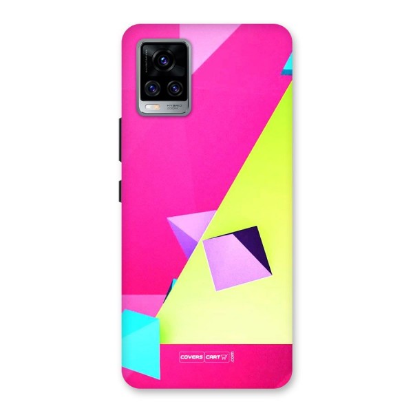 Motion Triangles Back Case for Vivo V20 Pro