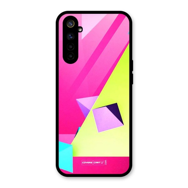 Motion Triangles Glass Back Case for Realme 6