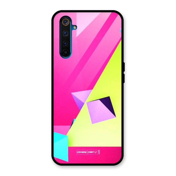 Motion Triangles Glass Back Case for Realme 6 Pro