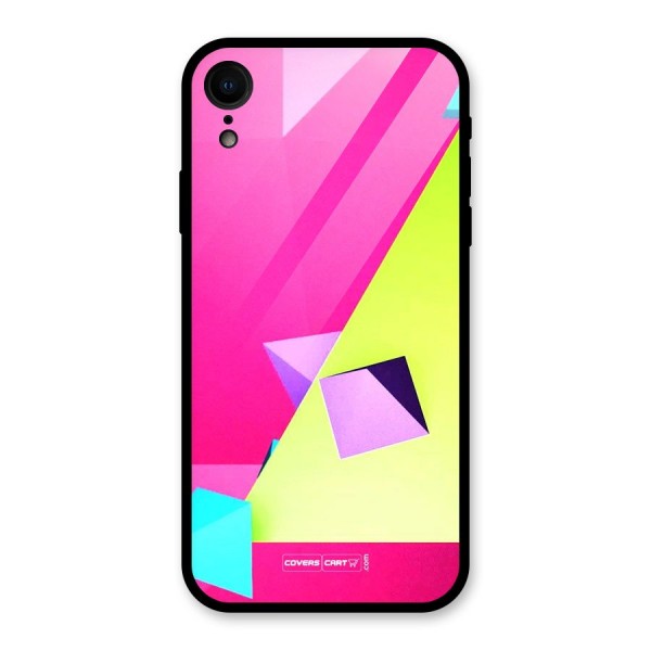 Motion Triangles Glass Back Case for XR