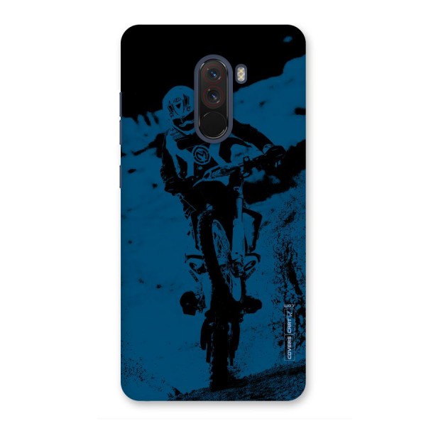 Moto Combat Back Case for Poco F1