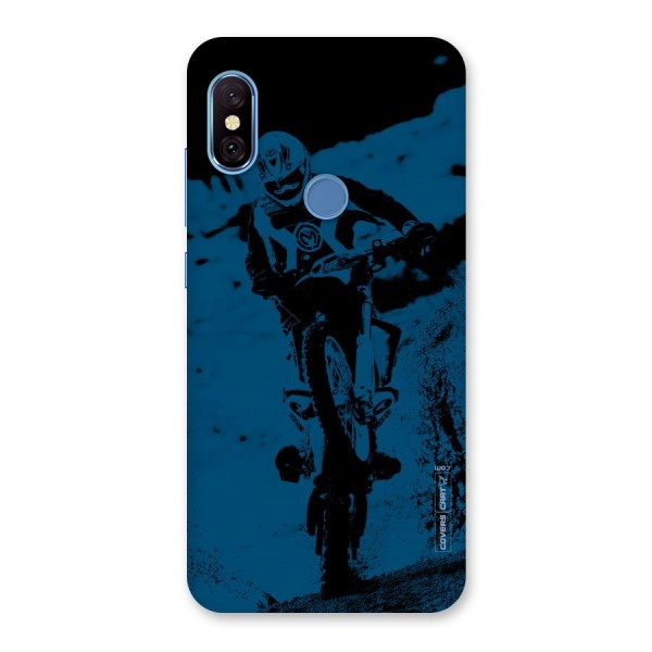 Moto Combat Back Case for Redmi Note 6 Pro