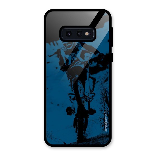 Moto Combat Glass Back Case for Galaxy S10e