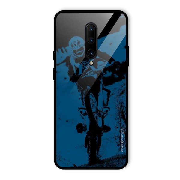 Moto Combat Glass Back Case for OnePlus 7 Pro