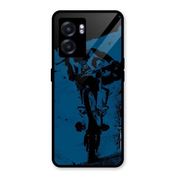 Moto Combat Glass Back Case for Oppo K10 (5G)